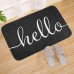 Aeviko Grey Door Mat | Simple, Elegant Non-Slip Mat for Entryways and Hallways